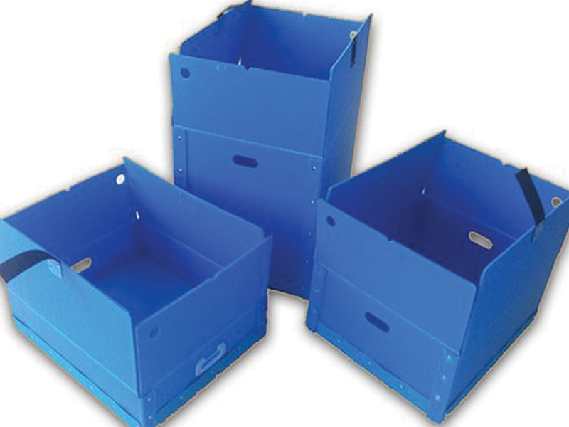 Corrugated PP Plastic Waterproof Boxes Shelf Bins Corrugated PP